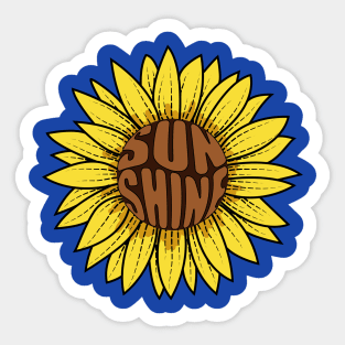 Sunflower - Sunshine Sticker